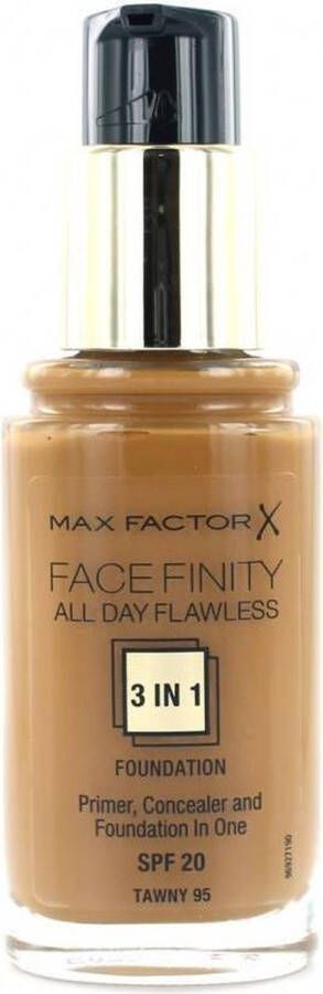 Max Factor Facefinity All Day Flawless 3-in-1 Foundation 95 Tawny