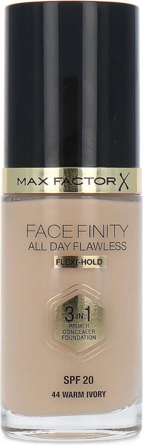 Max Factor Facefinity All Day Flawless 3-In-1 Vegan Foundation 044 Warm Ivory