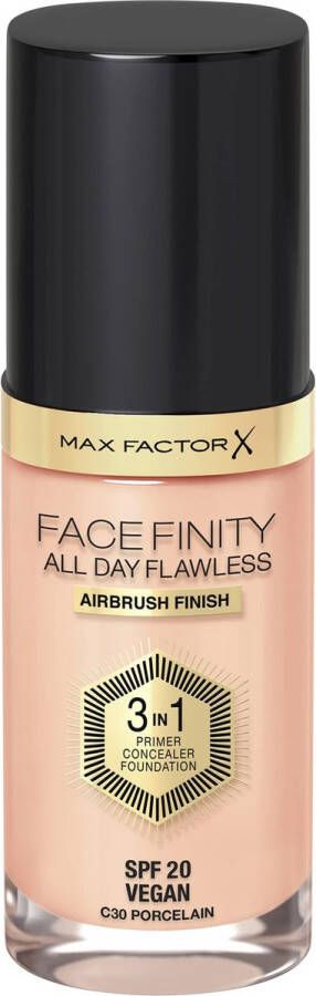 Max Factor Facefinity All Day Flawless Foundation C30 Porcelain