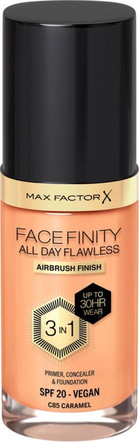 Max Factor Facefinity All Day Flawless Foundation C85 Caramel