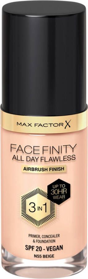 Max Factor Facefinity All Day Flawless Foundation N55 Beige