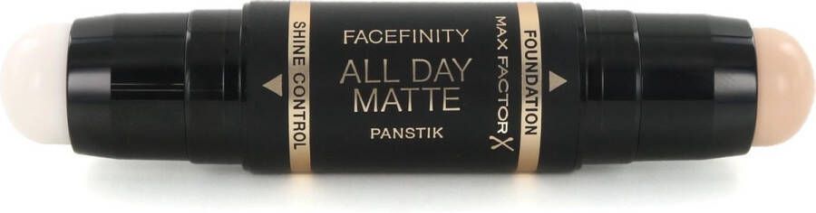 Max Factor Foundation Stick Facefinity All Day Matte Panstik 40 Light Ivory