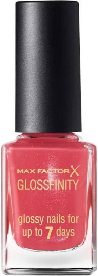 Max Factor Glossfinity 075 Flushed Rose Nagellak