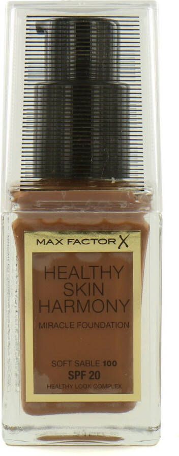 Max Factor Healthy Skin Harmony Foundation 100 Soft Sable