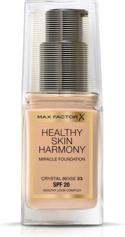 Max Factor Healthy Skin Harmony Foundation 33 Crystal Beige