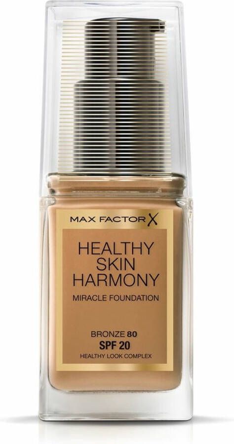 Max Factor Healthy Skin Harmony Foundation 80 Bronze