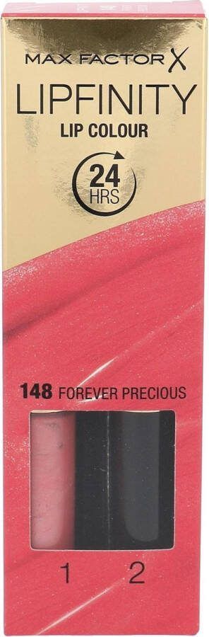 Max Factor Lipfinity 24HR Lip Colour Lipgloss 148 Forever Precious