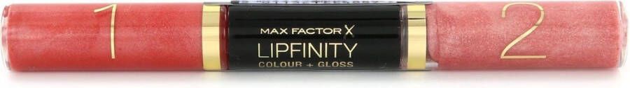Max Factor Lipfinity Colour & Gloss Lipgloss 570 Gleaming Coral