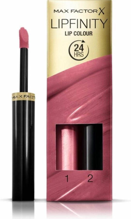Max Factor Lipfinity Lip Colour 2-step Long Lasting lippenstift 330 Essential Burgundy