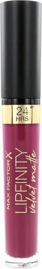 Max Factor Lipfinity Velvet Matte Lippenstift 005 Matte Merlot Rood