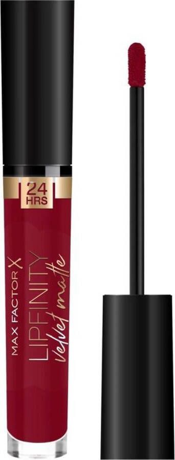 Max Factor Lipfinity Velvet Matte lippenstift 090 Rustic Red