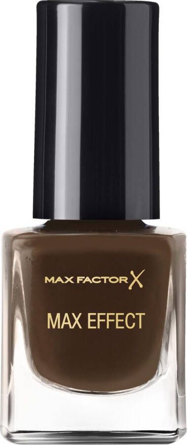 Max Factor Max Effect 22 Coffee Brown Bruin Mini Nagellak