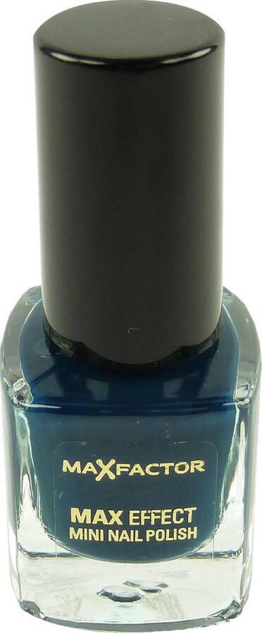 Max Factor Max Effect 37 Prussian Blue Blauw Mini Nagellak