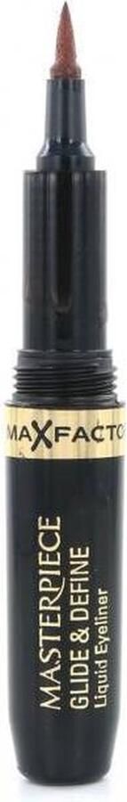 Max Factor Masterpiece Glide & Define Liquid Eyeliner 03 Brown