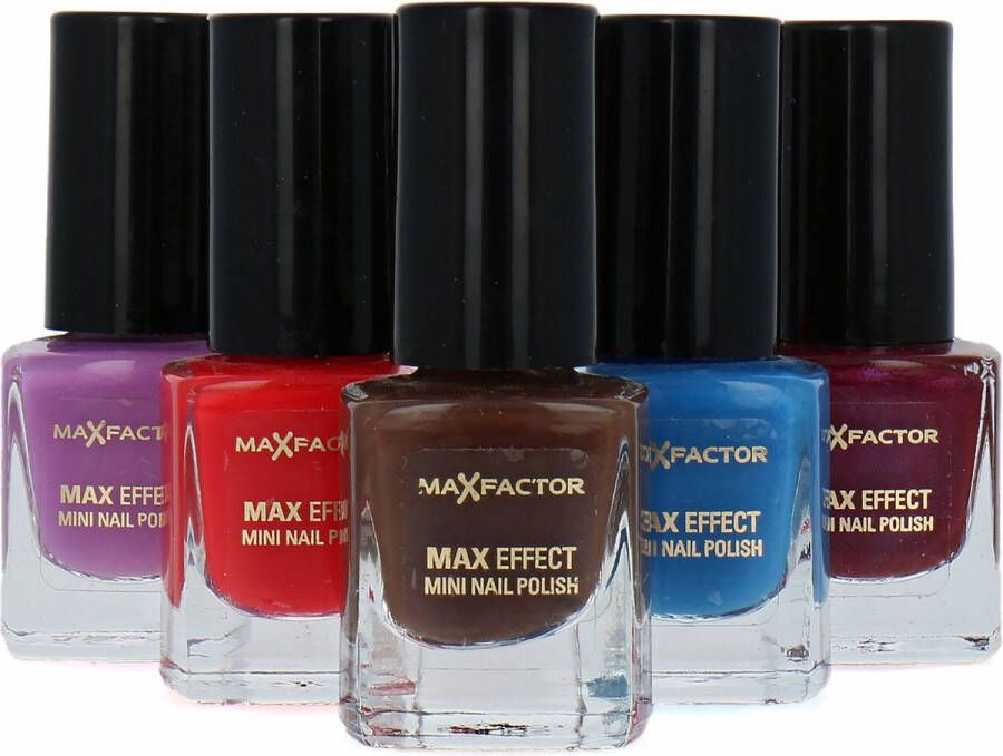 Max Factor Mini Nagellak Set 12 5 x 4 5 ml (set van 5)