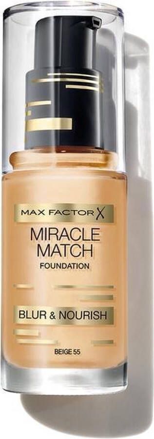 Max Factor Miracle Match Foundation 55 Beige