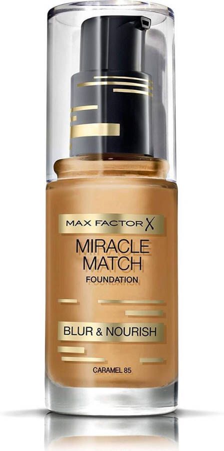 Max Factor Miracle Match Foundation 85 Caramel