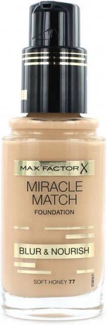 Max Factor Miracle Match Shade Matching Liquid Foundation 077 Soft Honey