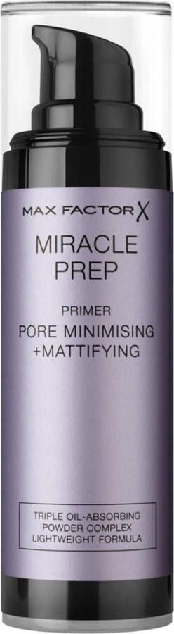 Max Factor Miracle Prep Primer Pore Minimising & Mattifying 30 ml