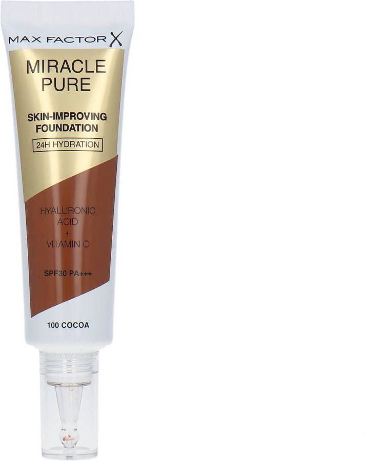 Max Factor Miracle Pure Skin-Improving Foundation 100 Cocoa