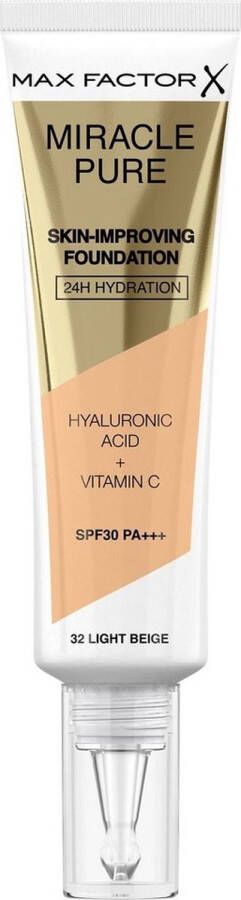 Max Factor Miracle Pure Skin-improving Foundation Spf30 30 Ml