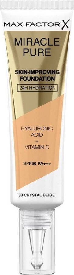 Max Factor Miracle Pure Skin-improving Foundation Spf30 30 Ml