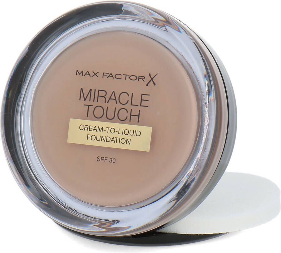 Max Factor Miracle Touch Cream-To-Liquid Foundation 078 Sand Beige