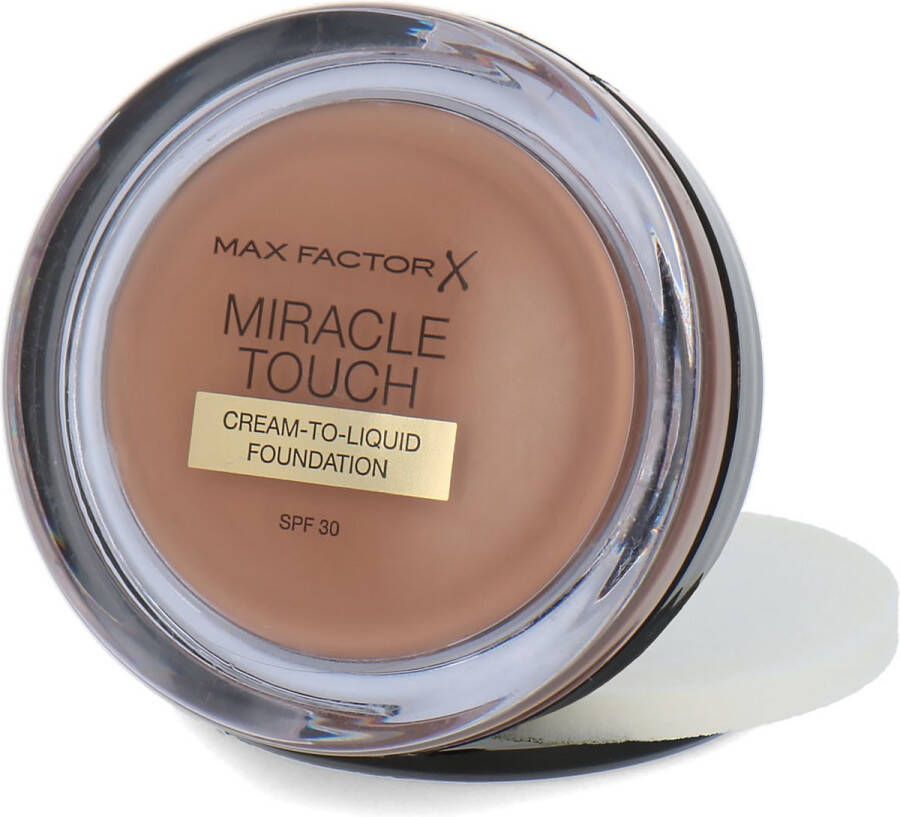 Max Factor Miracle Touch Cream-To-Liquid Foundation 085 Caramel
