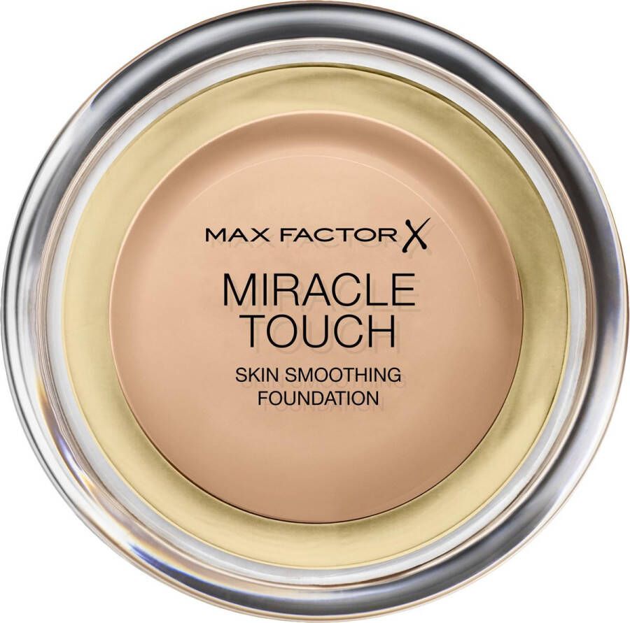 Max Factor Miracle Touch Liquid Illusion Foundation 45 Warm Almond