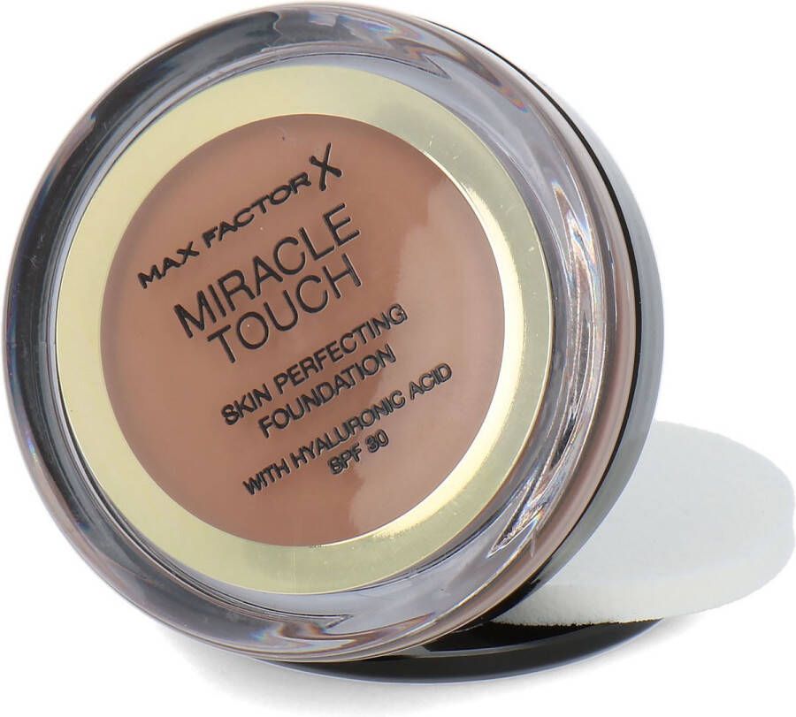 Max Factor Miracle Touch Skin Perfecting Foundation 085 Caramel