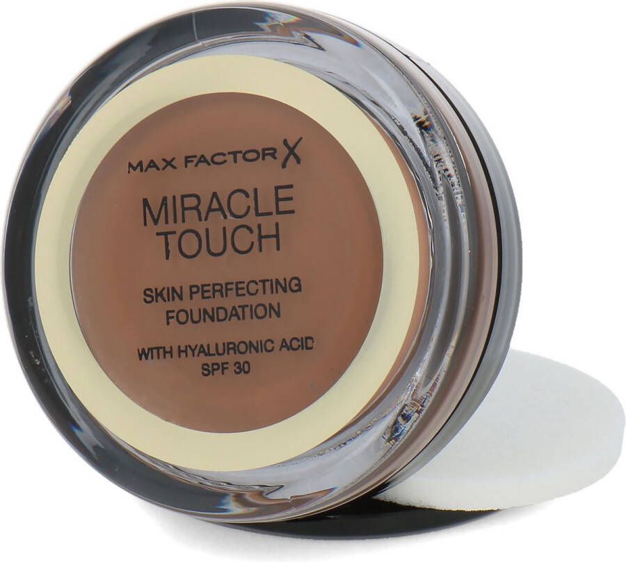 Max Factor Miracle Touch Skin Perfecting Foundation 097 Toasted Almond