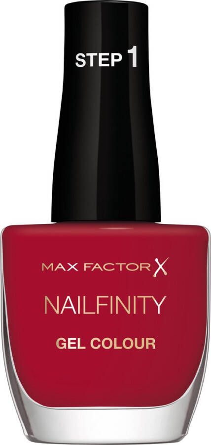 Max Factor Nailfinity Gel Colour Nagellak 310 Red Carpet Ready