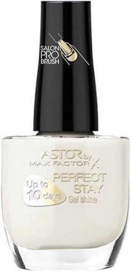 Max Factor Perfect Stay Gel Shine Nagellak 001 White Snow Manicure