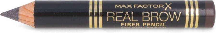 Max Factor Real Brow Eyebrow Pencil Wenkbrauwpotlood 005 Rich Brown