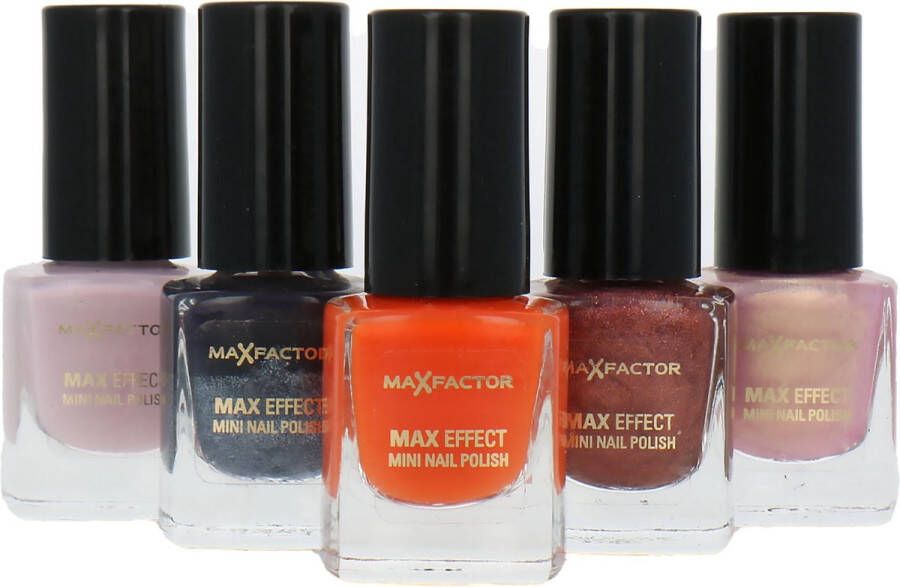 Max Factor Set 17 Mini Nagellak 5 x 4 5 ml (set van 5)