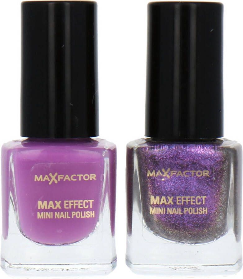 Max Factor Set 30 Mini Nagellak 2 x 4 5 ml (set van 2)