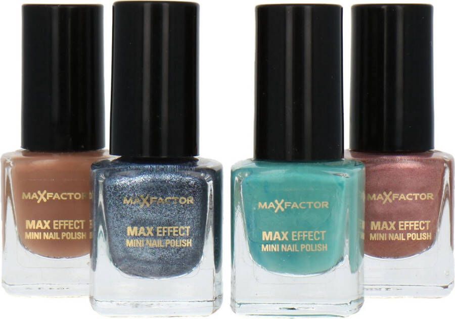 Max Factor Set 33 Mini Nagellak 4 x 4 5 ml (set van 4)