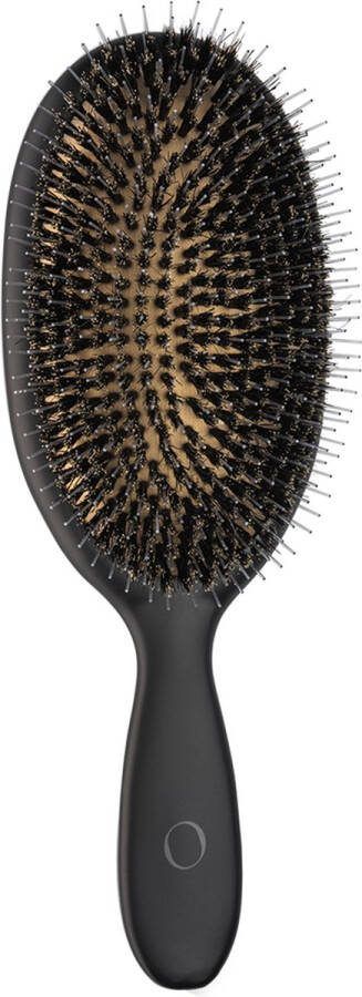 Max Pro MOHI Black Gold Brush Size Three Luxe Haarborstel Haarkam Alle Haartypes Stimuleert Hoofdhuid Voorkomt Haaruitval Anti Klit