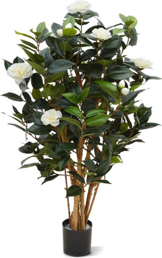 Maxi Fleur kunstplanten Camelia Japonica deluxe kunstplant 100cm creme