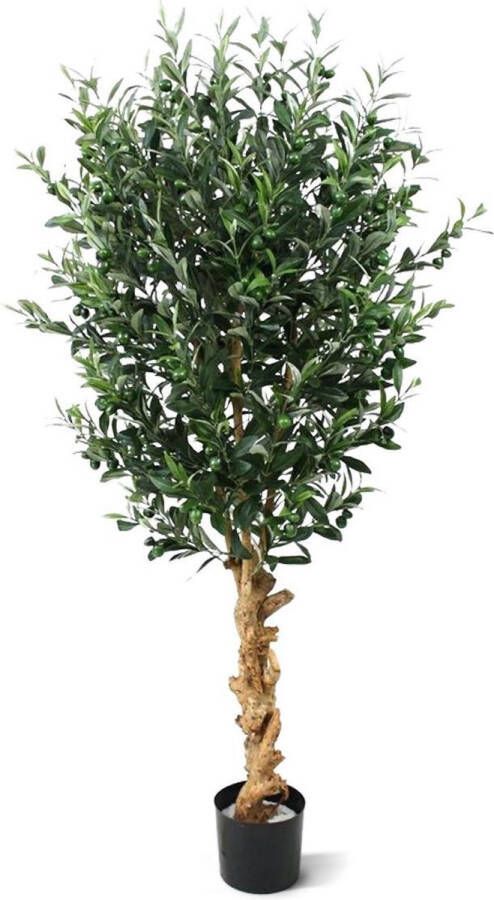 Maxi Fleur kunstplanten Kunst Olijfboom deluxe 155cm