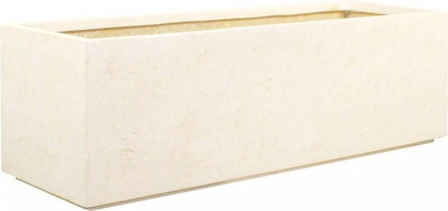 Maxifleur Polystone Divide Room Divider 100x35 30 cm Crème