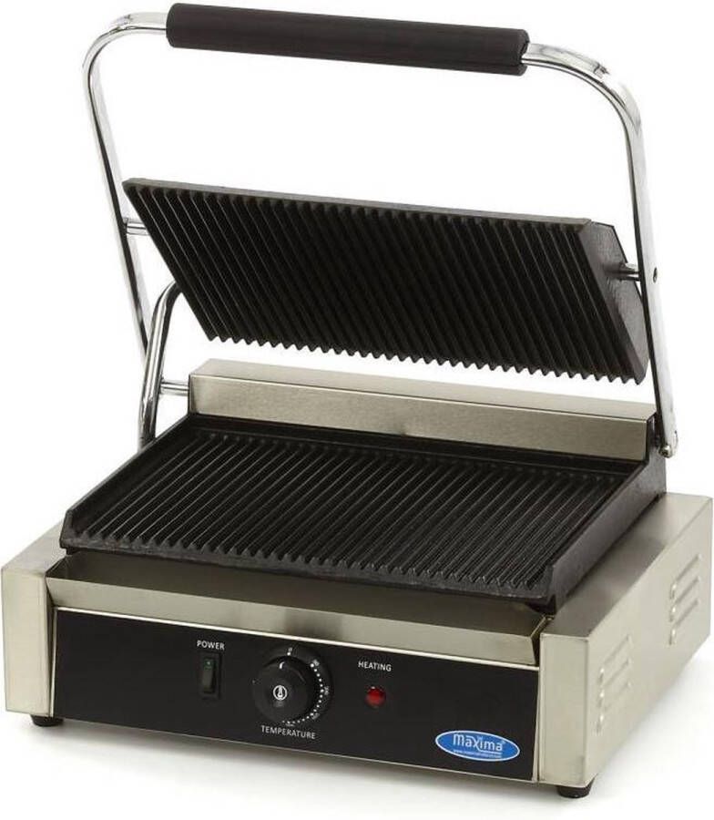 Maxima Contactgrill Gegroefd Enkele Grillplaat 33 5 cm