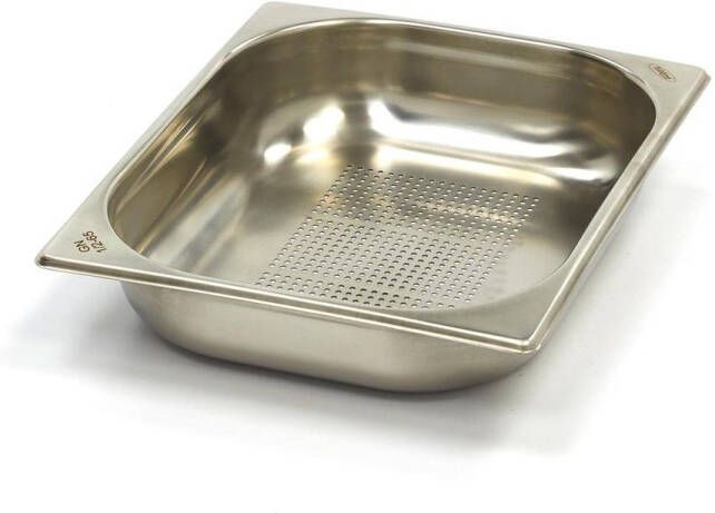 Maxima Gastronorm Bak 1 2 GN 6 5 cm Diep RVS Geperforeerd GN Bakken