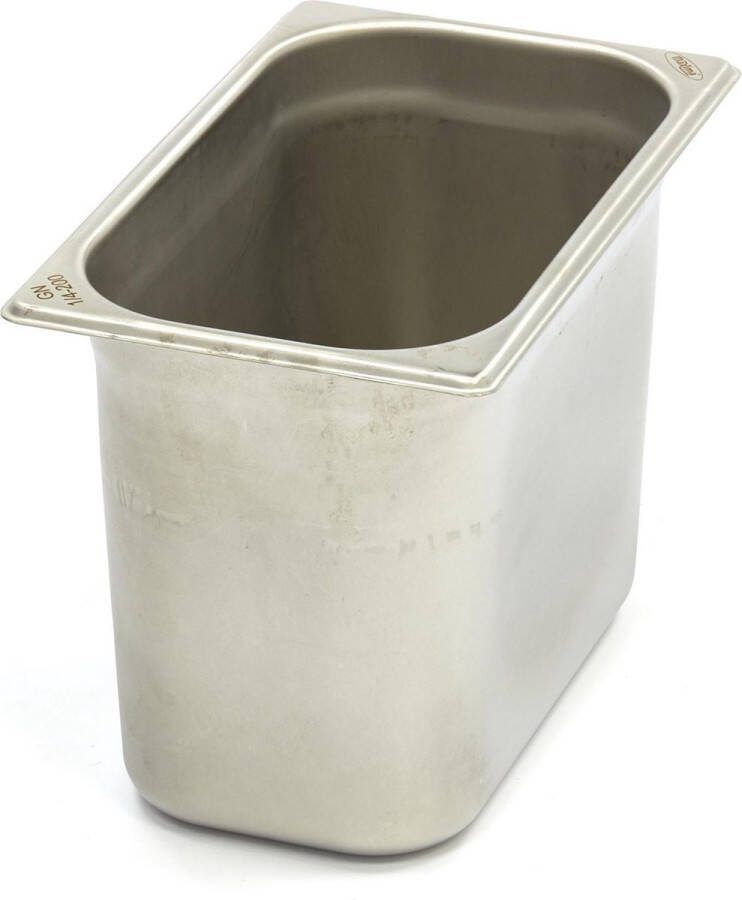 Maxima Gastronorm Bak 1 4 GN 20 cm Diep RVS GN Bakken