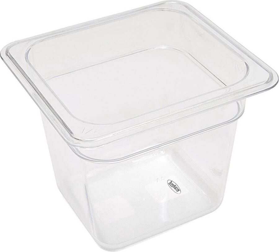 Maxima Gastronorm Bak 1 6 GN 15 cm Diep Polycarbonaat