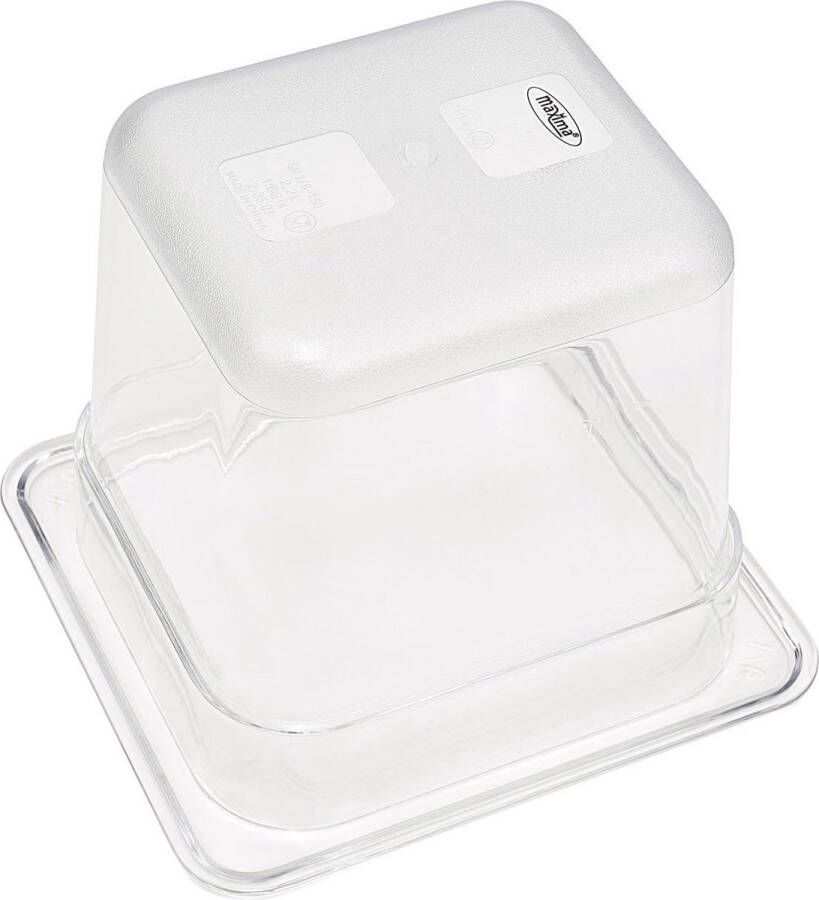 Maxima Gastronorm Bak 1 6 GN 15 cm Diep Polycarbonaat