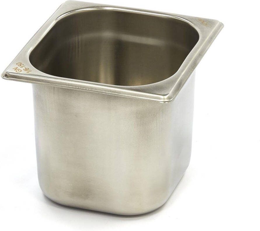 Maxima Gastronorm Bak 1 6 GN 15 cm Diep RVS GN Bakken