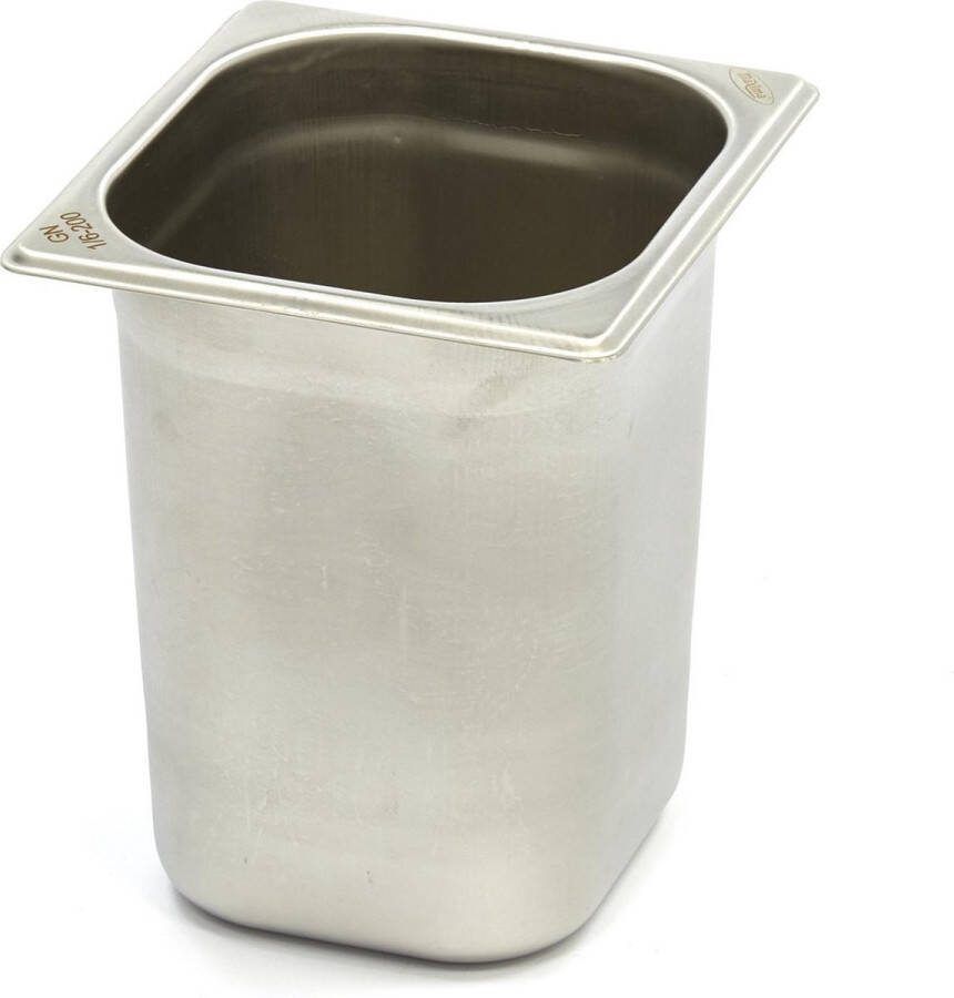 Maxima Gastronorm Bak 1 6 GN 20 cm Diep RVS GN Bakken