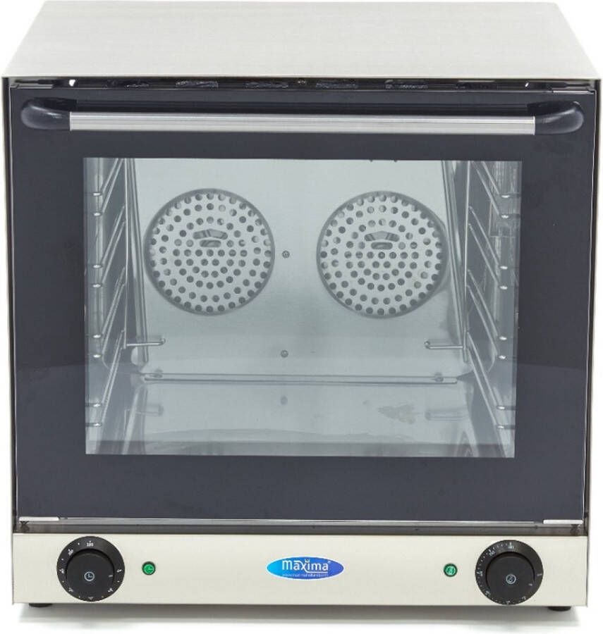 Maxima Heteluchtoven 4 Bakplaten Ingebouwde Timer tot 300°C