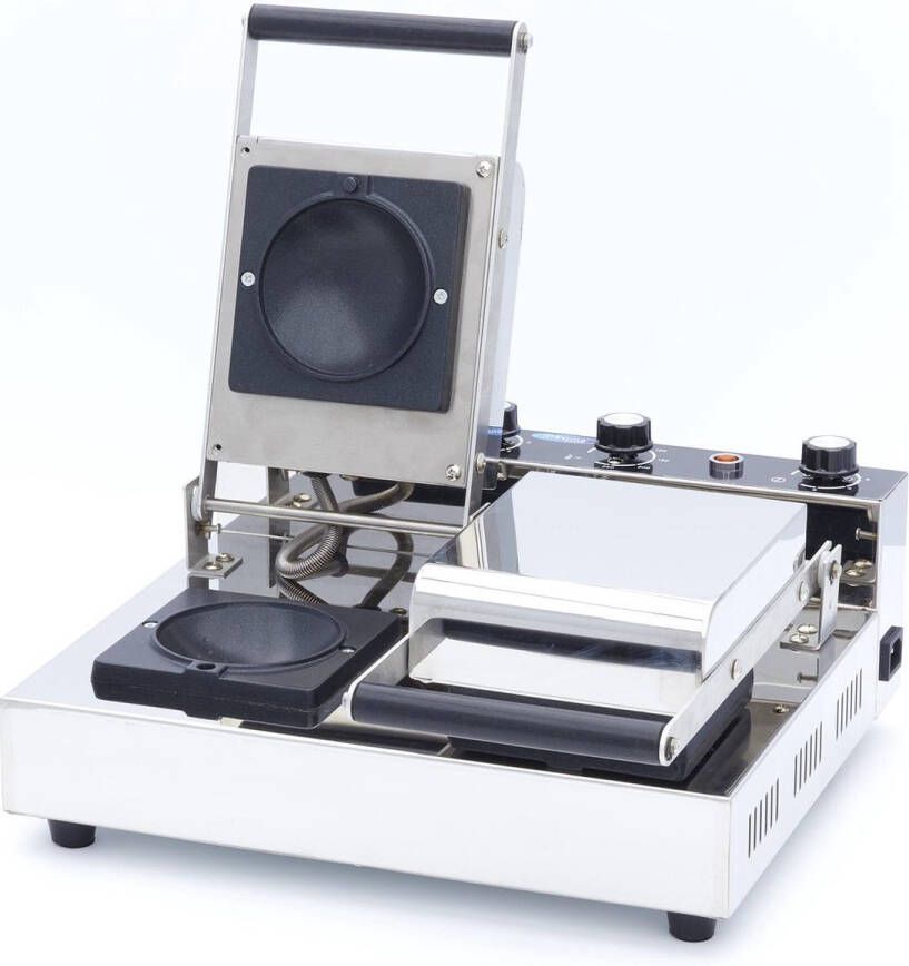 Maxima Panini Maker 2 Stuks Gelato Wafelijzer
